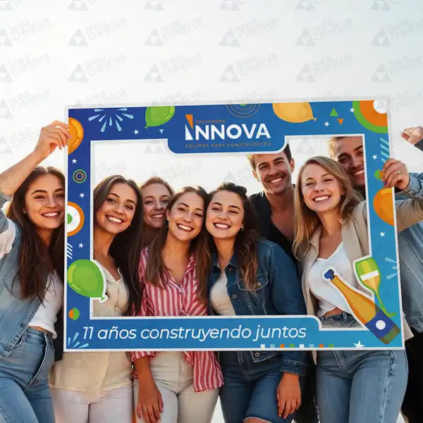 cuadro selfie foam grupo
